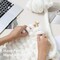 Chunky Chenille Yarn #10 – 8-Pack Jumbo Super Bulky Yarn, 25 yds / 8 oz Each, Cream – Thick Fluffy Yarn for Hand Knitting, Crocheting, Blankets & DIY Crafts